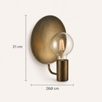 Aplique de Pared Disco Reflector — ALVE Iluminación